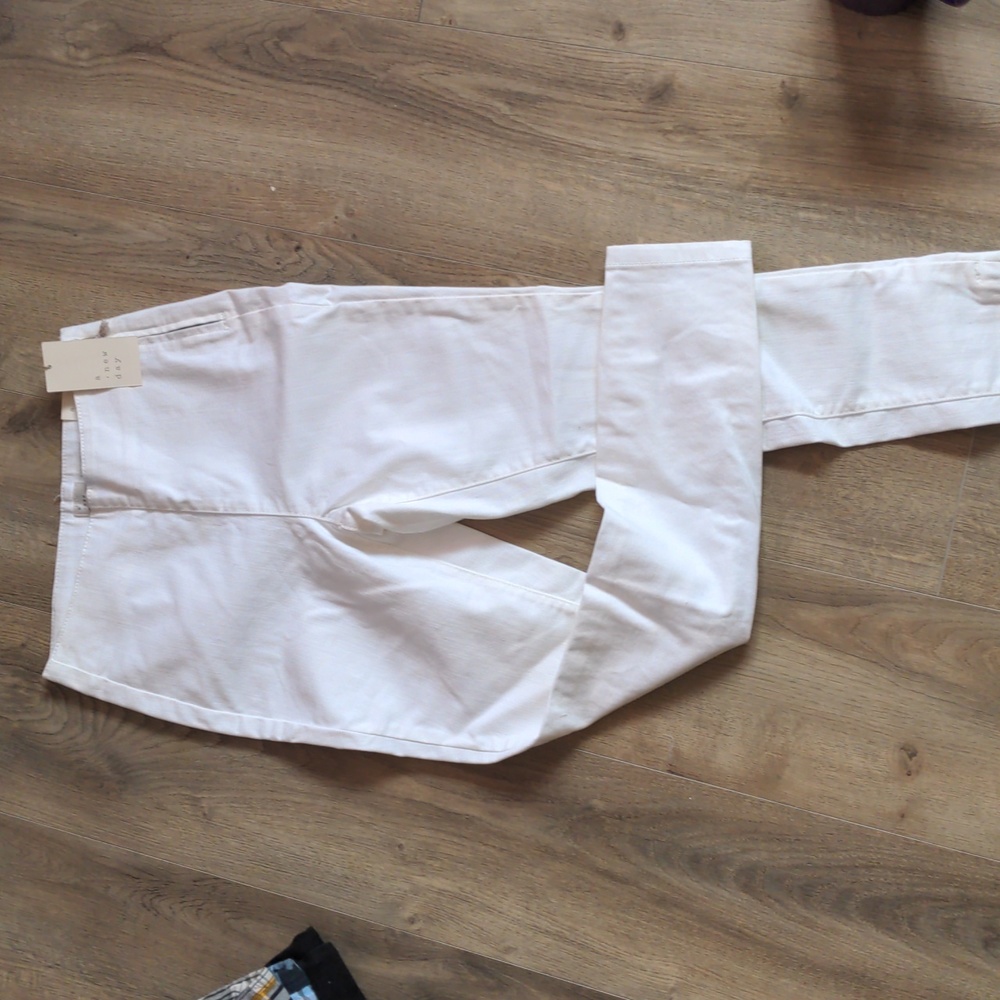 Skinny White Pants